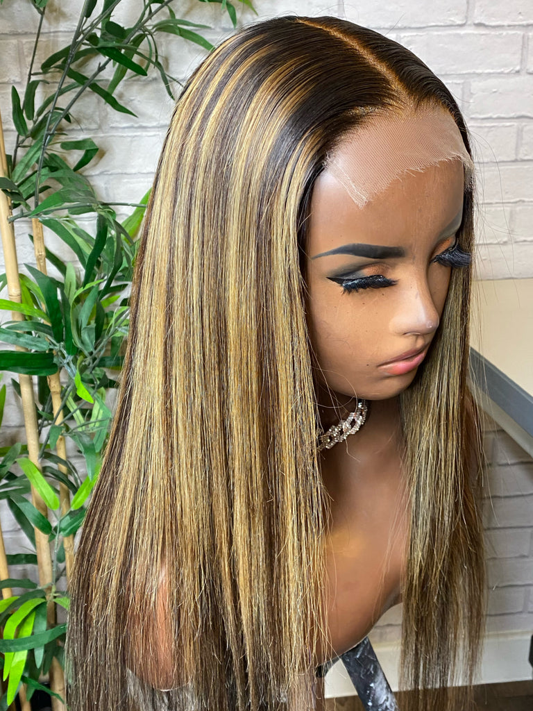 Custom coloured wigs